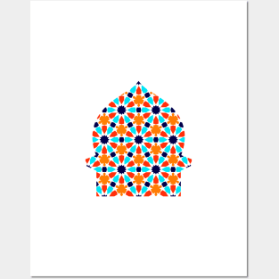 Arabic pattern Posters and Art